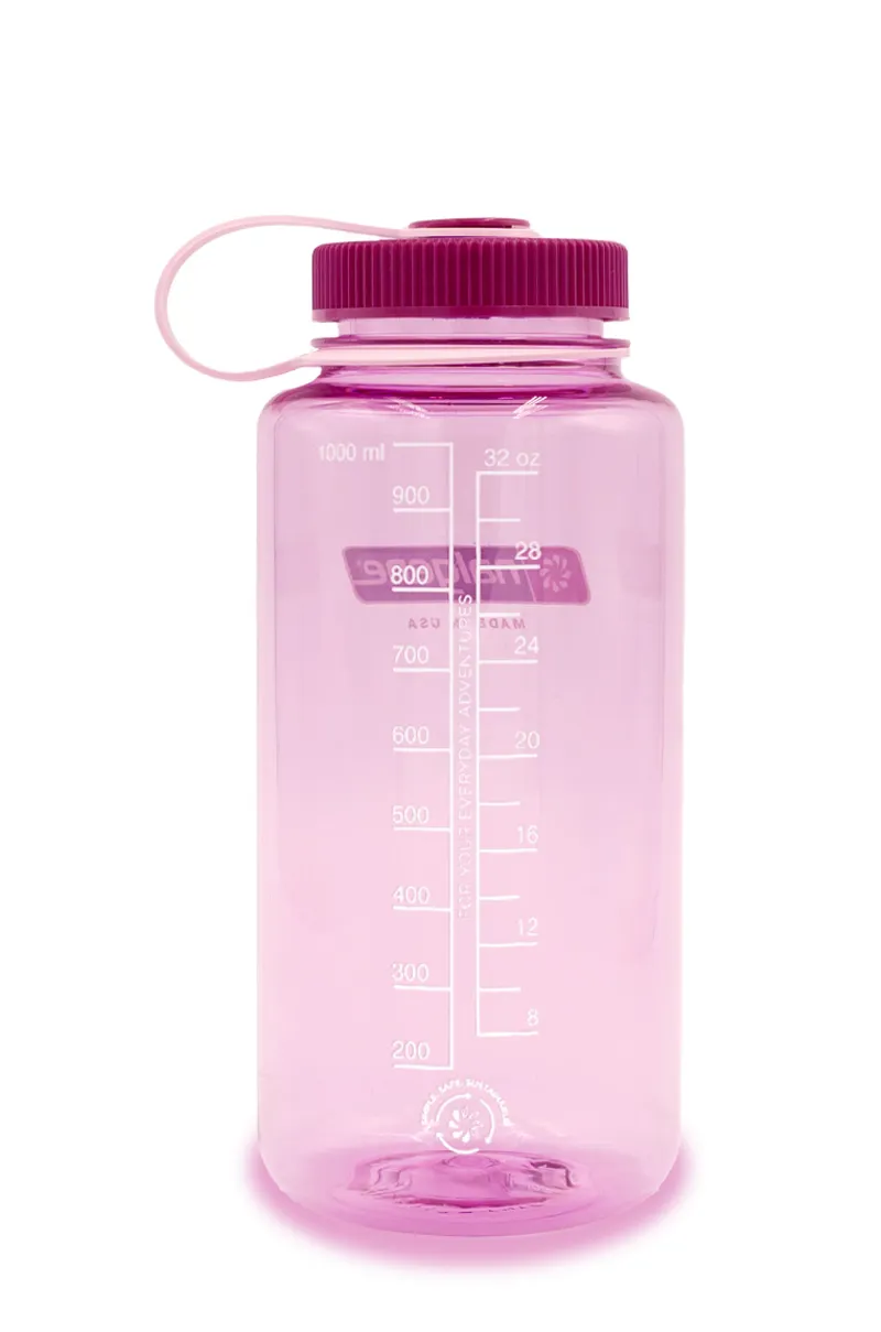 Nalgene Wide Mouth Sustain Tritan 50% Recycled 1L Bottle Cosmo-1