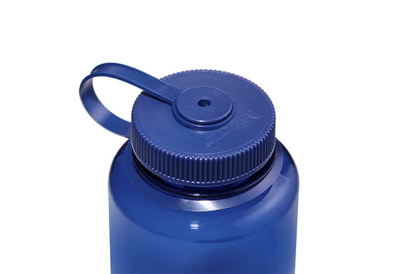 Nalgene Wide Mouth Sustain Tritan 50% Recycled 1L Bottle Monochrome Denim-2