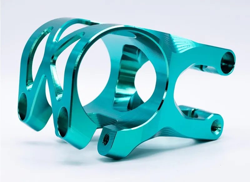 5Dev Titanium 2B MTB Stem 35mm Teal