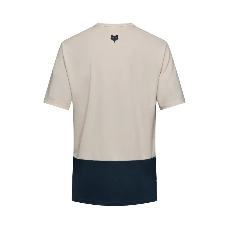 Fox Ranger Wordmark Short Sleeve Jersey Chalk-1