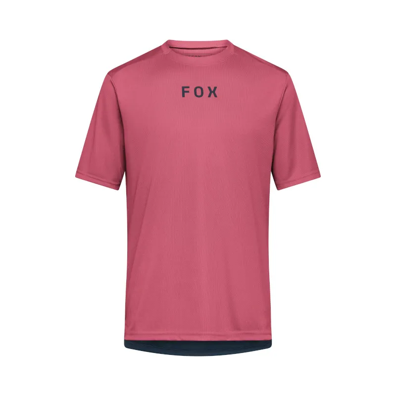 Fox Ranger Wordmark Short Sleeve Jersey Berry