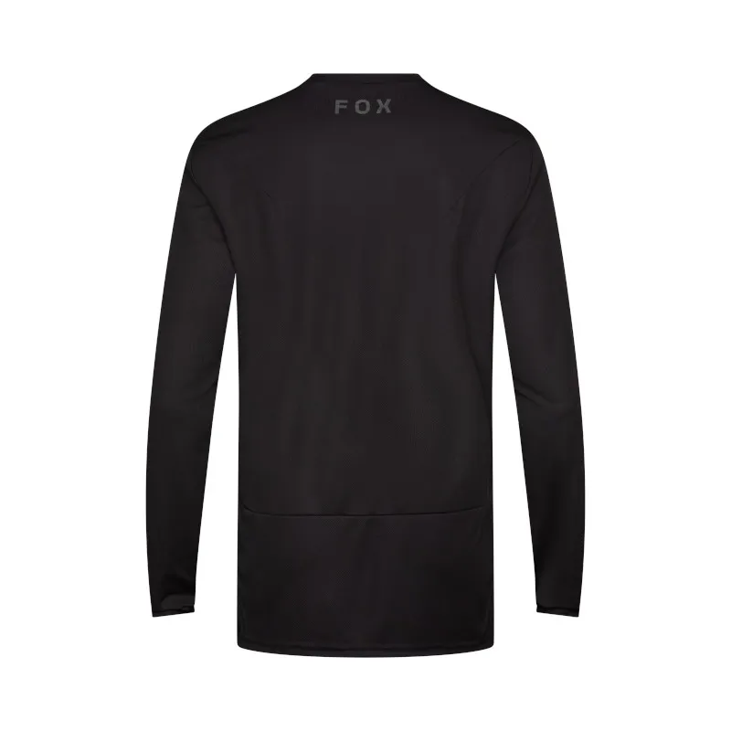 Fox Ranger Fox Head Long Sleeve Jersey Black-1