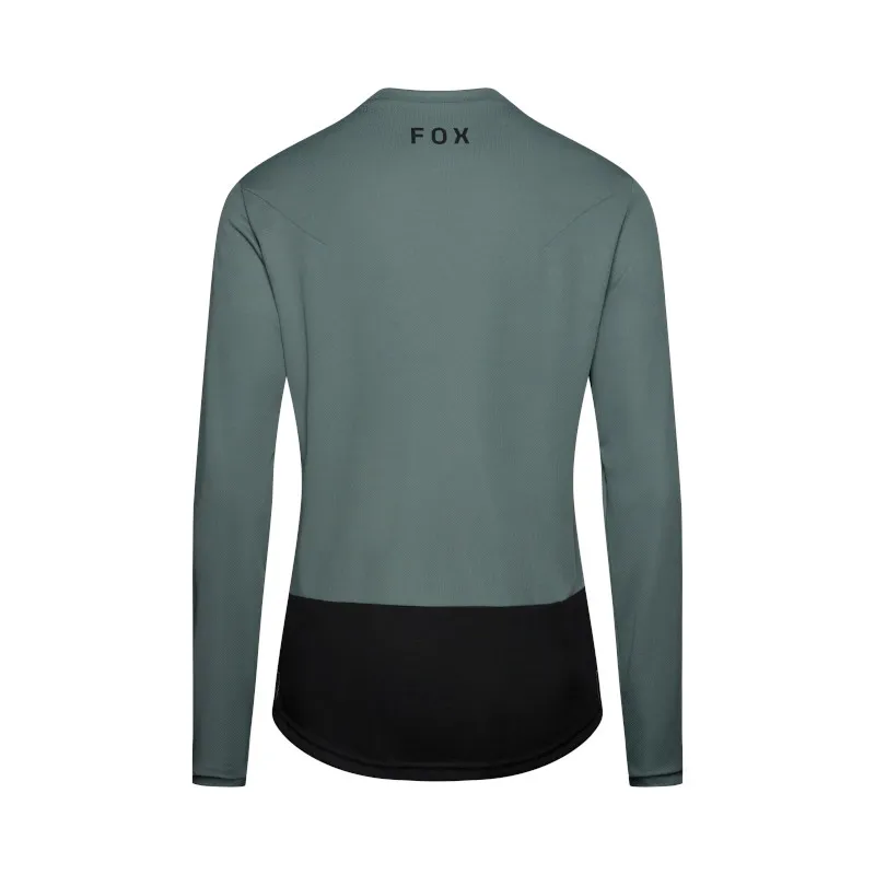 Fox Ranger Fox Head Long Sleeve Jersey Sage-1