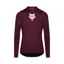 Fox Ranger Fox Head Long Sleeve Jersey Dark Maroon