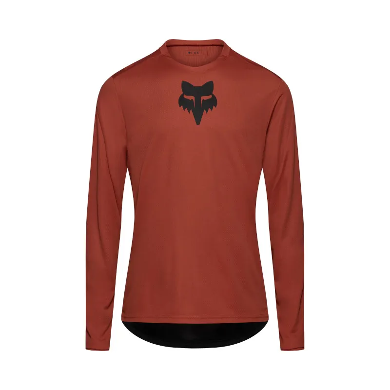 Fox Ranger Fox Head Jersey Amber Scarlet