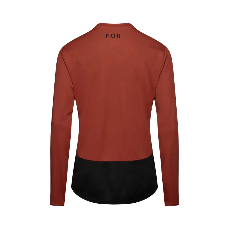 Fox Ranger Fox Head Jersey Amber Scarlet-1