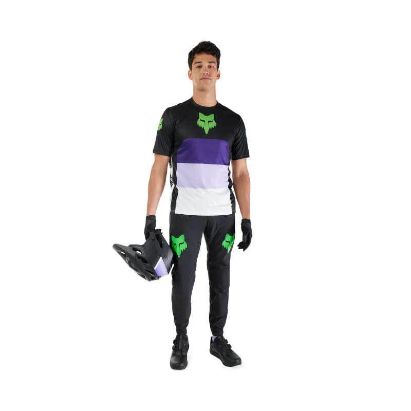 Fox Ranger Grid Short Sleeve Jersey Black-10