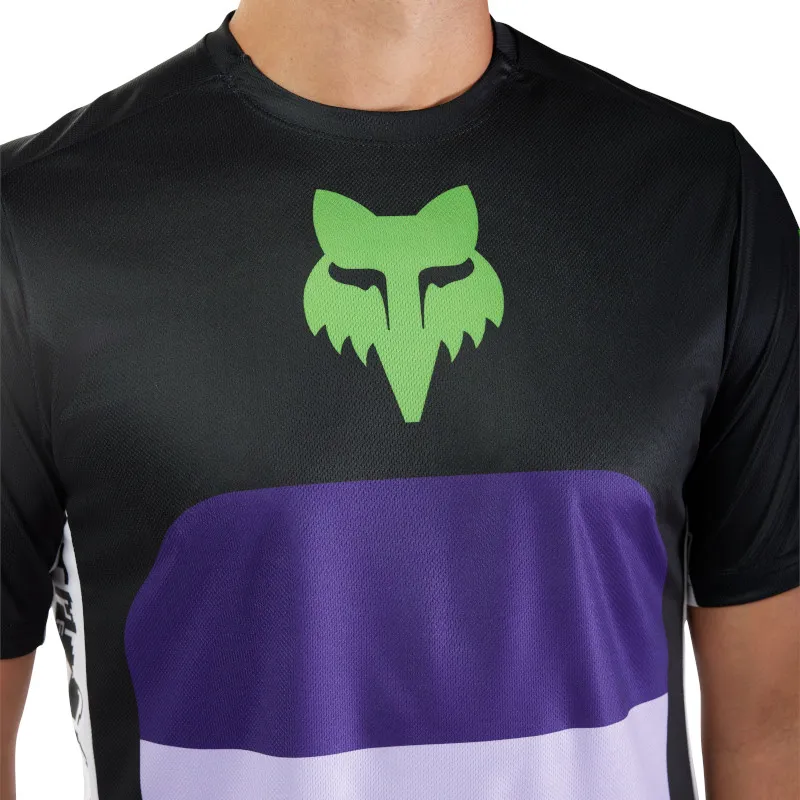 Fox Ranger Grid Short Sleeve Jersey Black-4