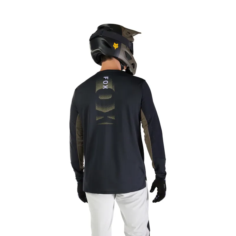 Fox Defend Park LS Jersey Black-2
