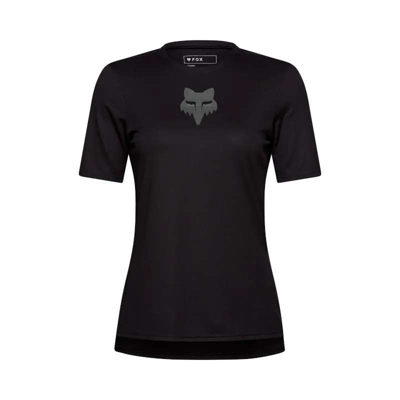 Fox Womens Ranger Fox Head Jersey Black 