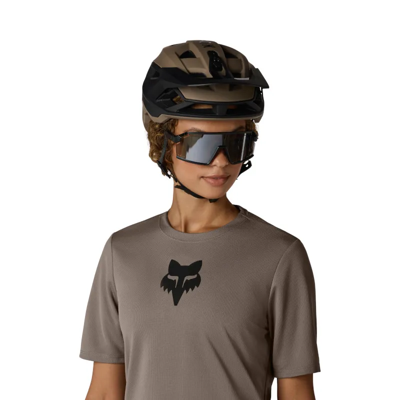 Fox Womens Ranger Fox Head Jersey Nutmeg Brown-3