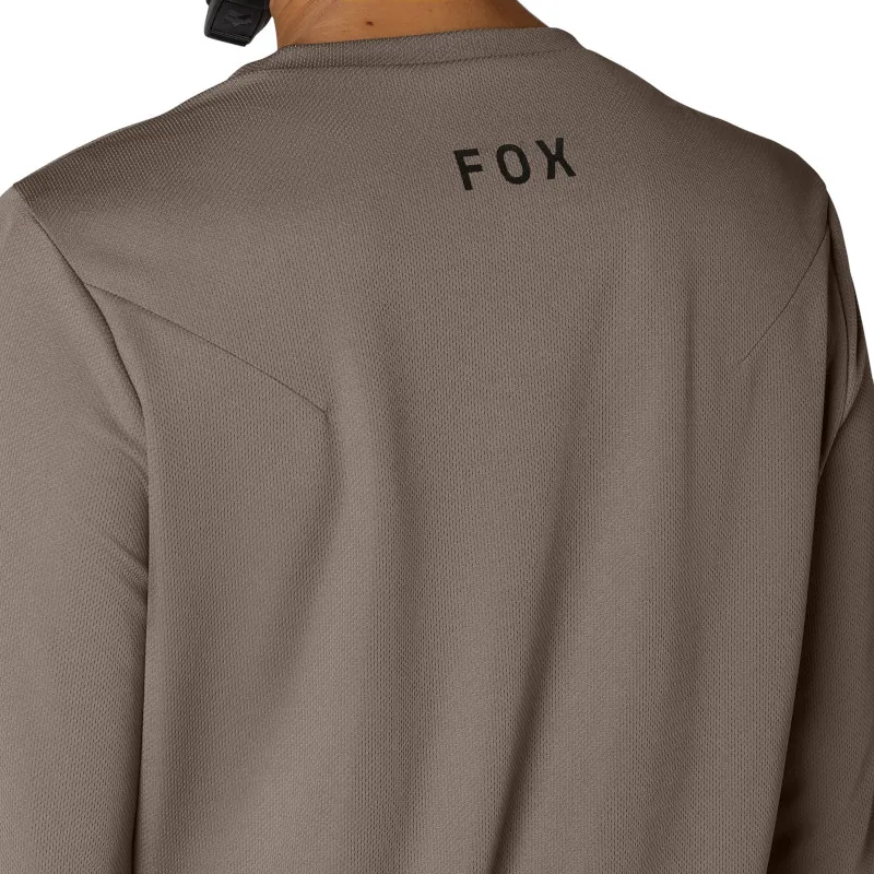 Fox Ranger Fox Head Long Sleeve Jersey Women Nutmeg Brown-3