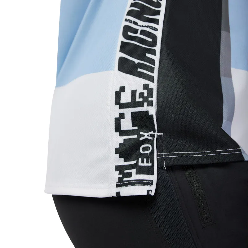 Fox Womens Ranger Grid Long Sleeve Jersey Black-6