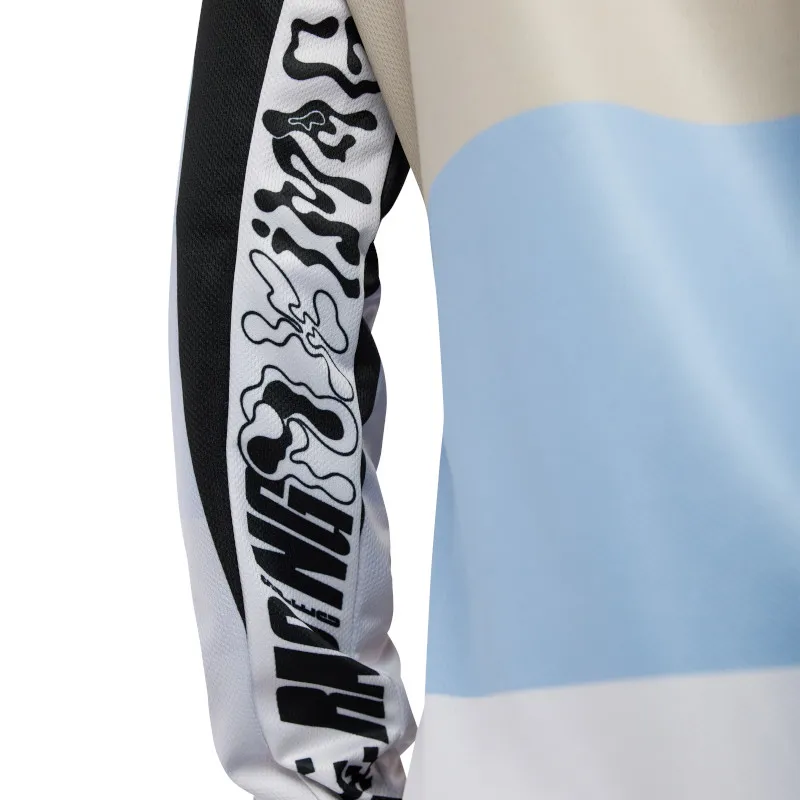 Fox Womens Ranger Grid Long Sleeve Jersey Black-7