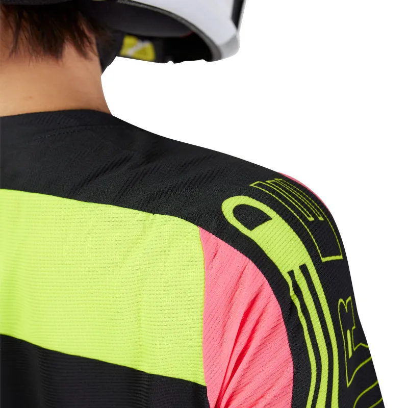 Fox Womens Flexair Elevated Long Sleeve Jersey Black-7