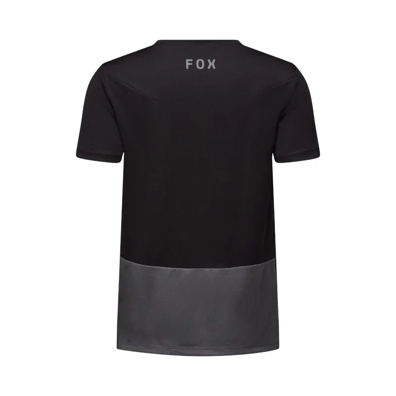 Fox Ranger Youth Fox Head Jersey Black-1