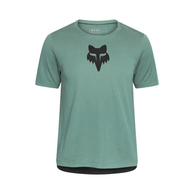 Fox Youth Ranger Fox Head Jersey Pine Green