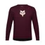 Fox Youth Ranger Fox Head Long Sleeve Jersey Dark Maroon