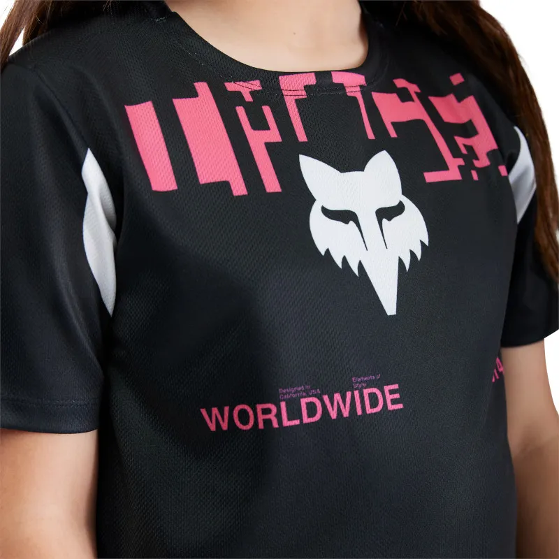 Fox Youth Ranger Digi Image Short Sleeve Jersey Black-4