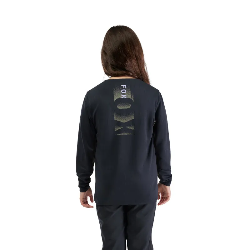 Fox Defend Park LS Youth Jersey Black-3