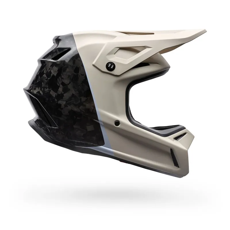 Fox Rampage Carbon RS Splice Helmet Chalk White-2