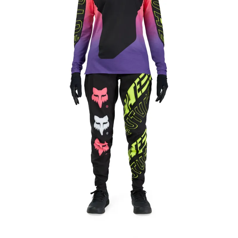 Fox Womens Flexair Elevated Pants Black-2