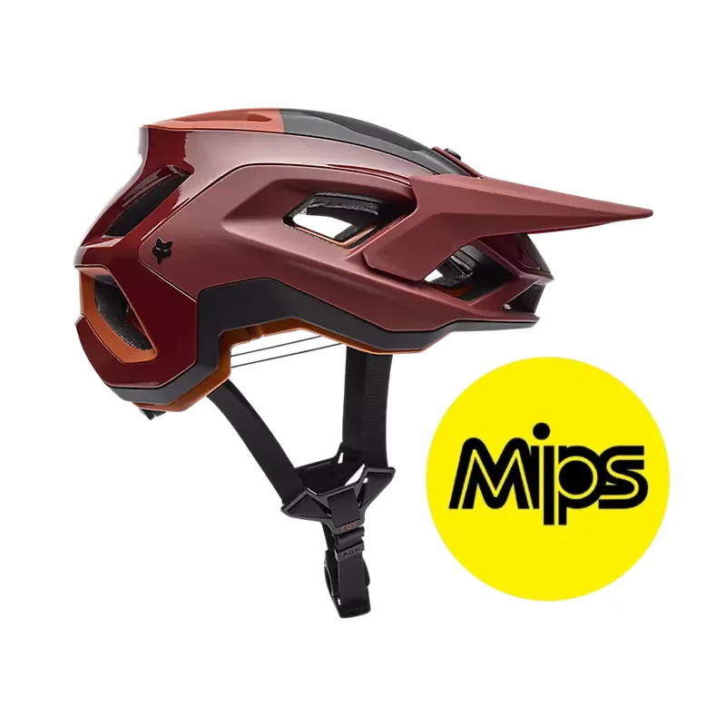 Fox Speedframe RS Paranoid MTB MIPS Helmet Rust Brown