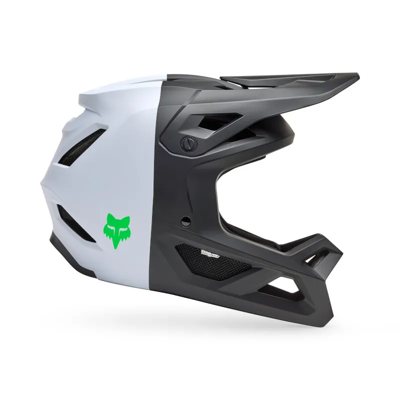 Fox Youth Rampage 5050 Full Face MIPS Helmet Black/White-1