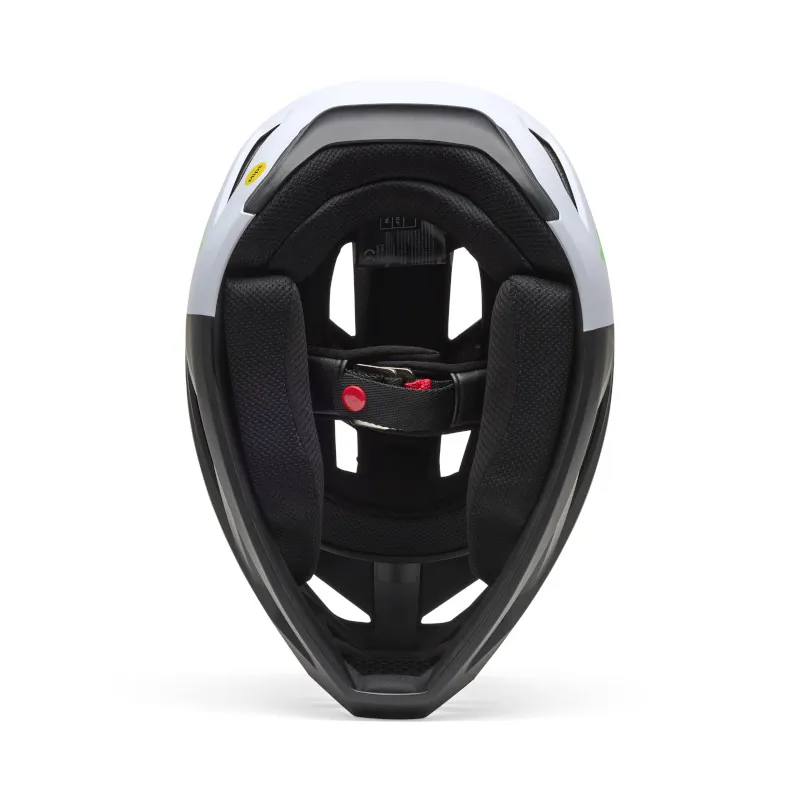 Fox Youth Rampage 5050 Full Face MIPS Helmet Black/White-5