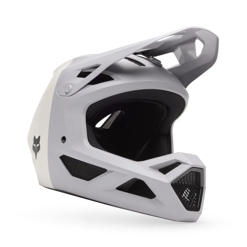 Fox Youth Rampage 5050 Full Face MIPS Helmet Light Grey-1