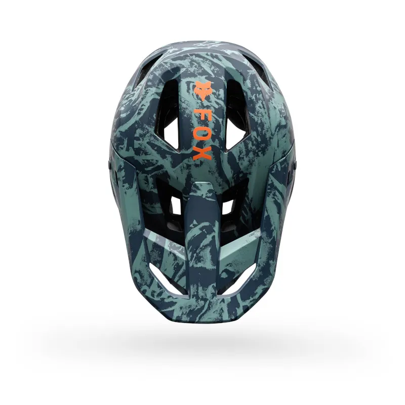Fox Rampage Img Print Helmet Arctic Blue-3