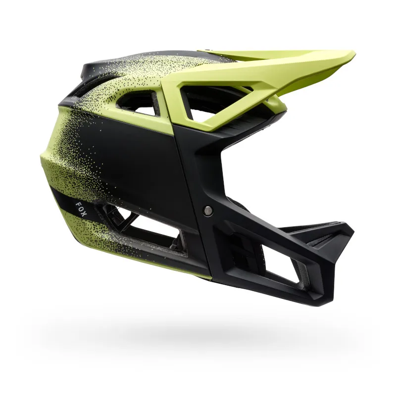Fox Proframe RS Aura Helmet Lime Green-2