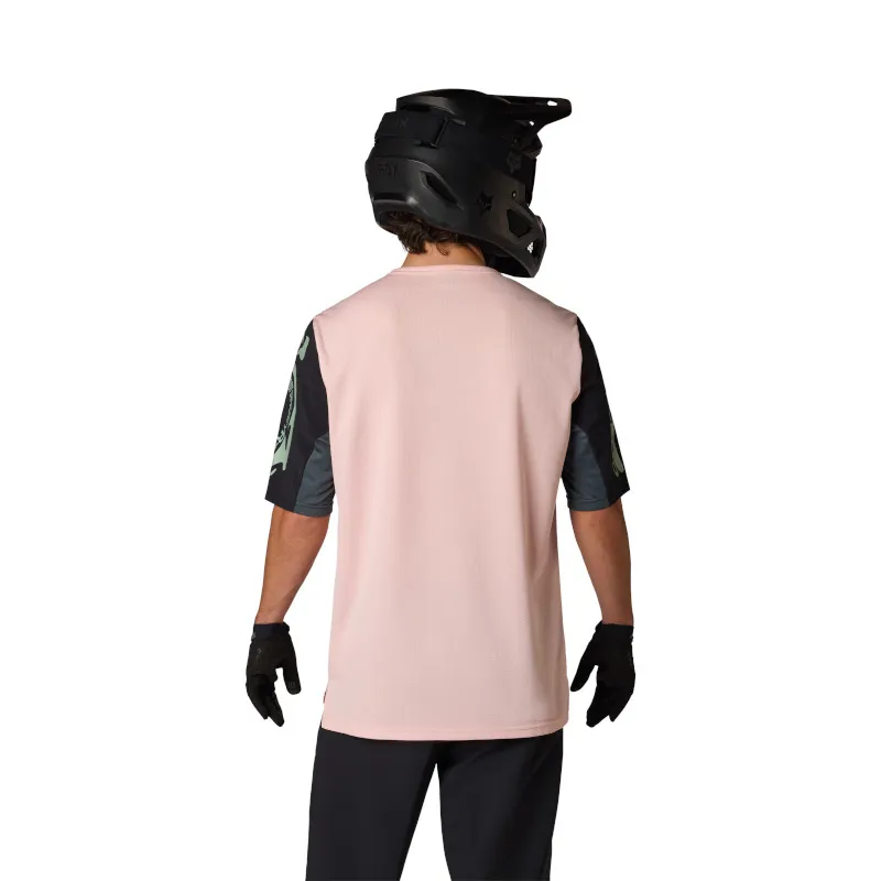 Fox Defend Creation Short Sleeve Jersey Blush Pink-1