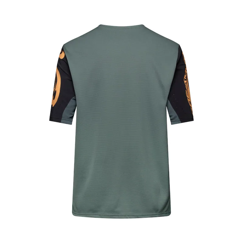 Fox Defend Creation Short Sleeve Jersey Sage Green-1