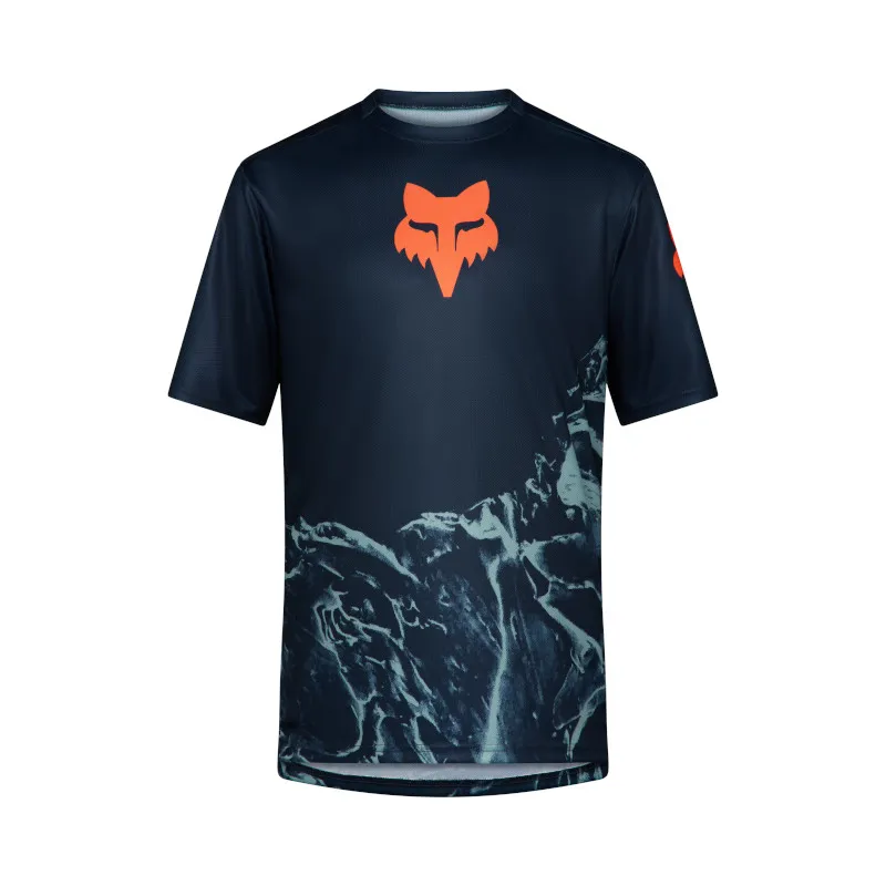 Fox Youth Ranger Jersey Img Print Arctic Blue