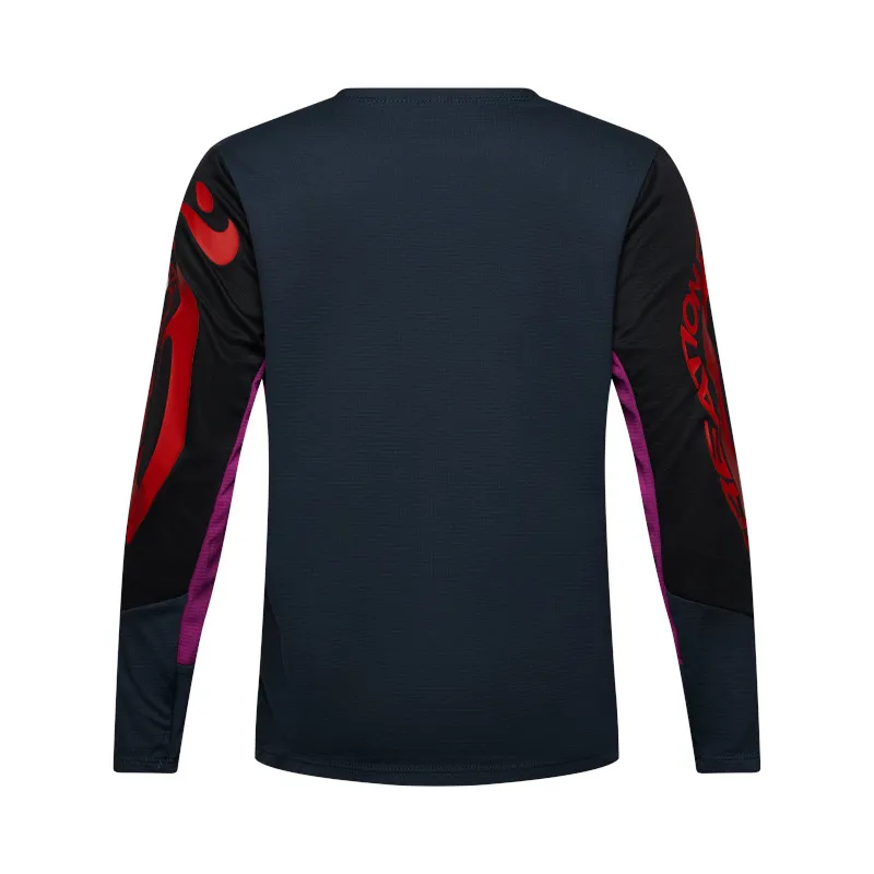 Fox Defend Creation Youth Long Sleeve Jersey Galaxy Blue-1