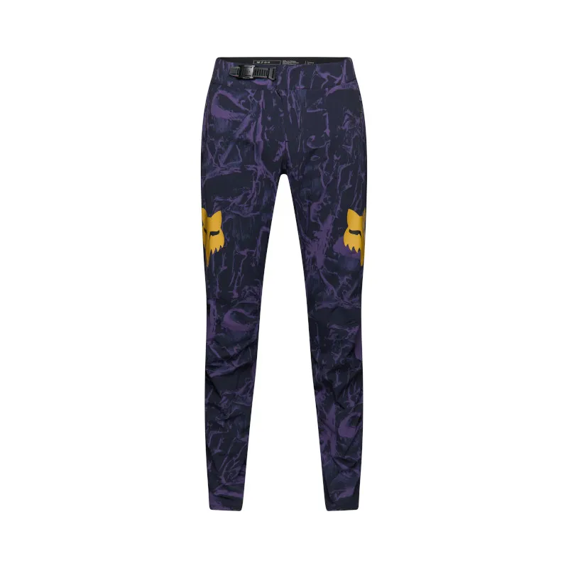 Fox Ranger Image Print Pants Plum Purple