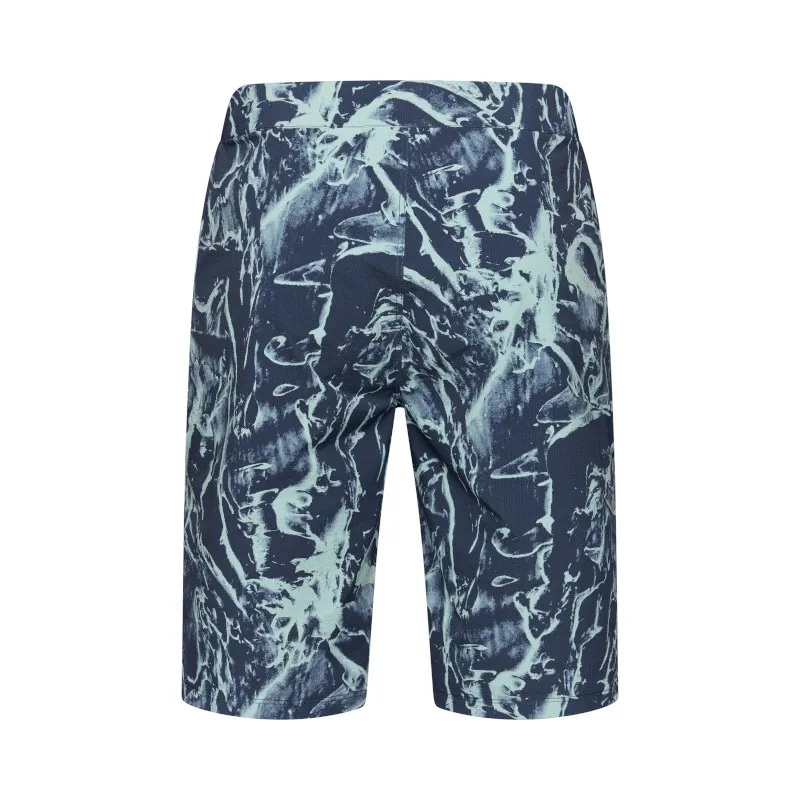 Fox Ranger Image Print Shorts Artic Blue-1