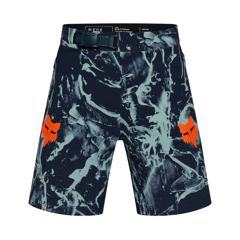 Fox Ranger Shorts Image Print Artic Blue