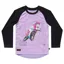 Kids Ride Shotgun Unicorn Windproof Kids LS Jersey Pink/Black