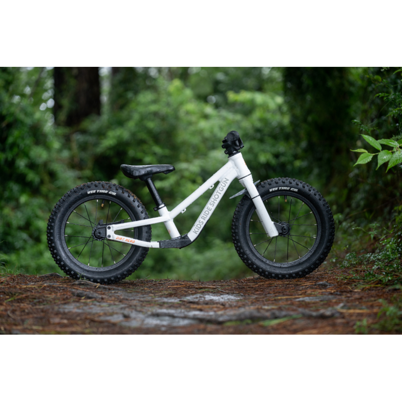 Kids Ride Shotgun Dirt Hero 14in Balance Bike 2023 White-2