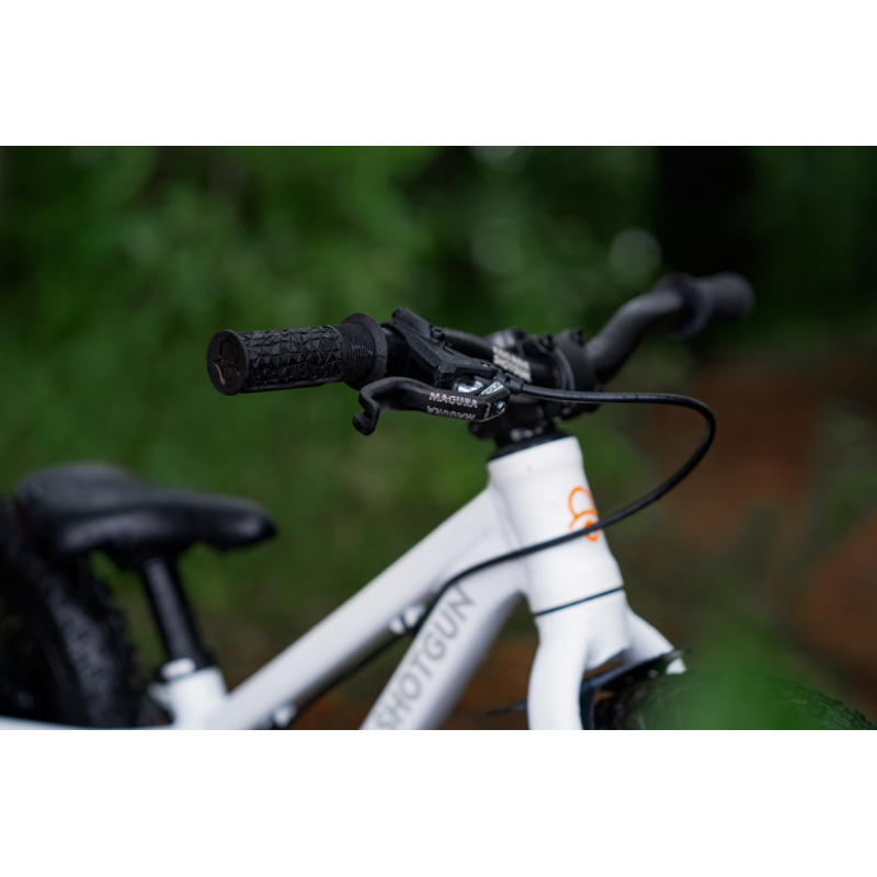 Kids Ride Shotgun Dirt Hero 14in Balance Bike With Brake 2023 White-4