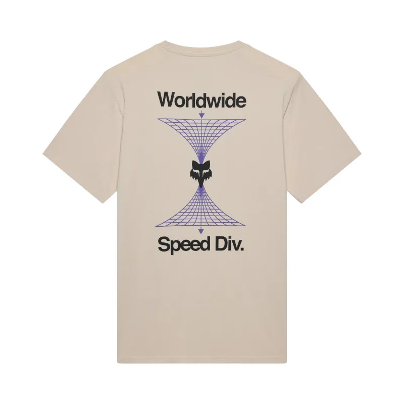 Fox Image Print 195 Original Tee Chalk-1