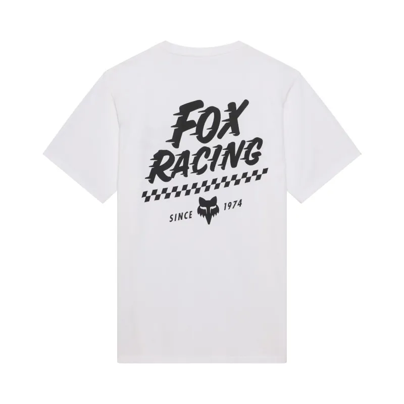 Fox Speed 195 Original Tee White-1