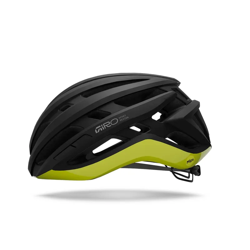Giro Agilis Mips Road Helmet Black Hi Vis Oxford-1