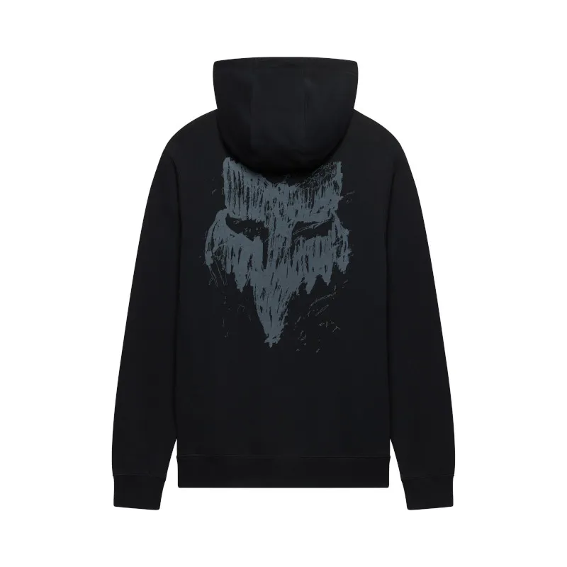 Fox Slowburn Fleece Pullover Hoodie Black-1