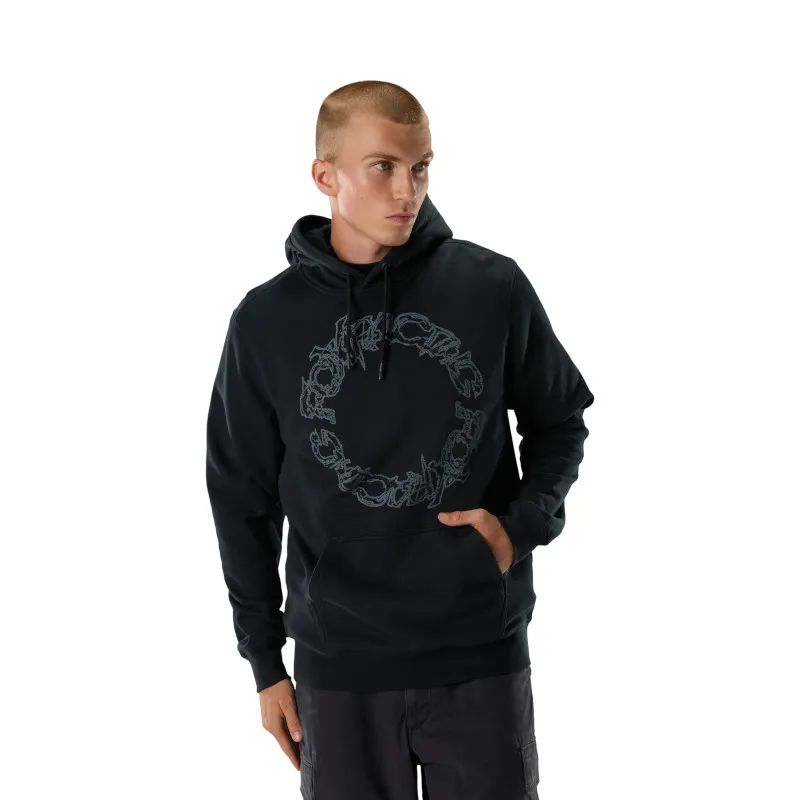 Fox Slowburn Fleece Pullover Hoodie Black-2