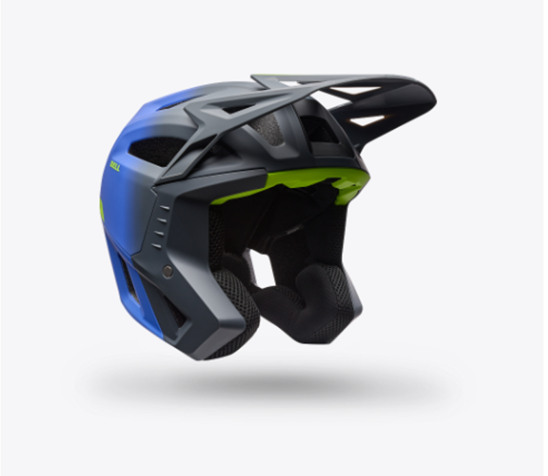 Bell 3QTR-Air Mips Grid Helmet Electric Blue-1