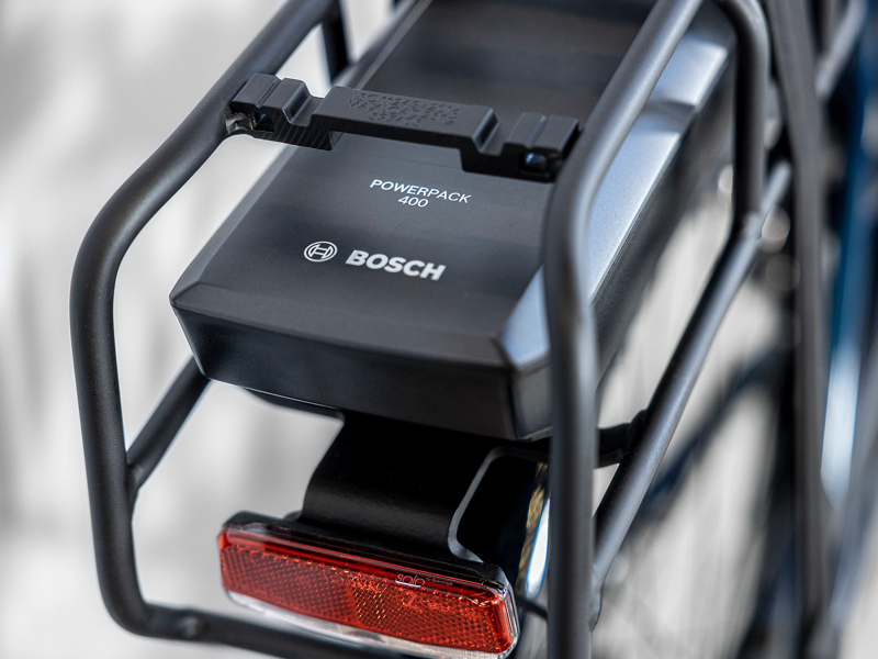 Trek District+ 2 Lowstep 300WH Electric Bike 2023 mulsanne Blue -4