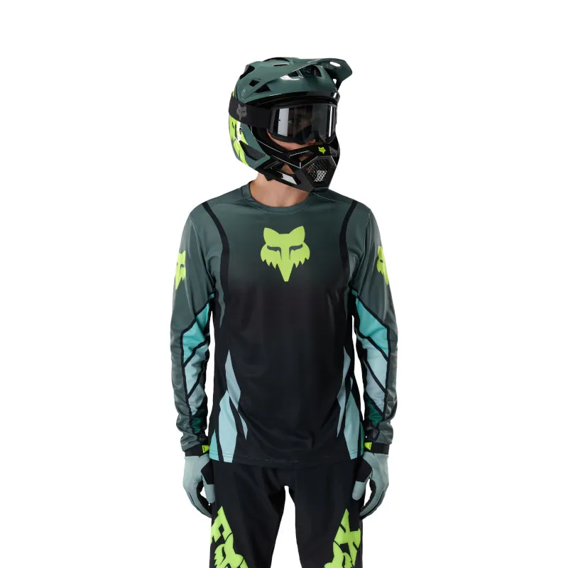 Fox Ranger Foundry Long Sleeve Jersey Sage Green-2